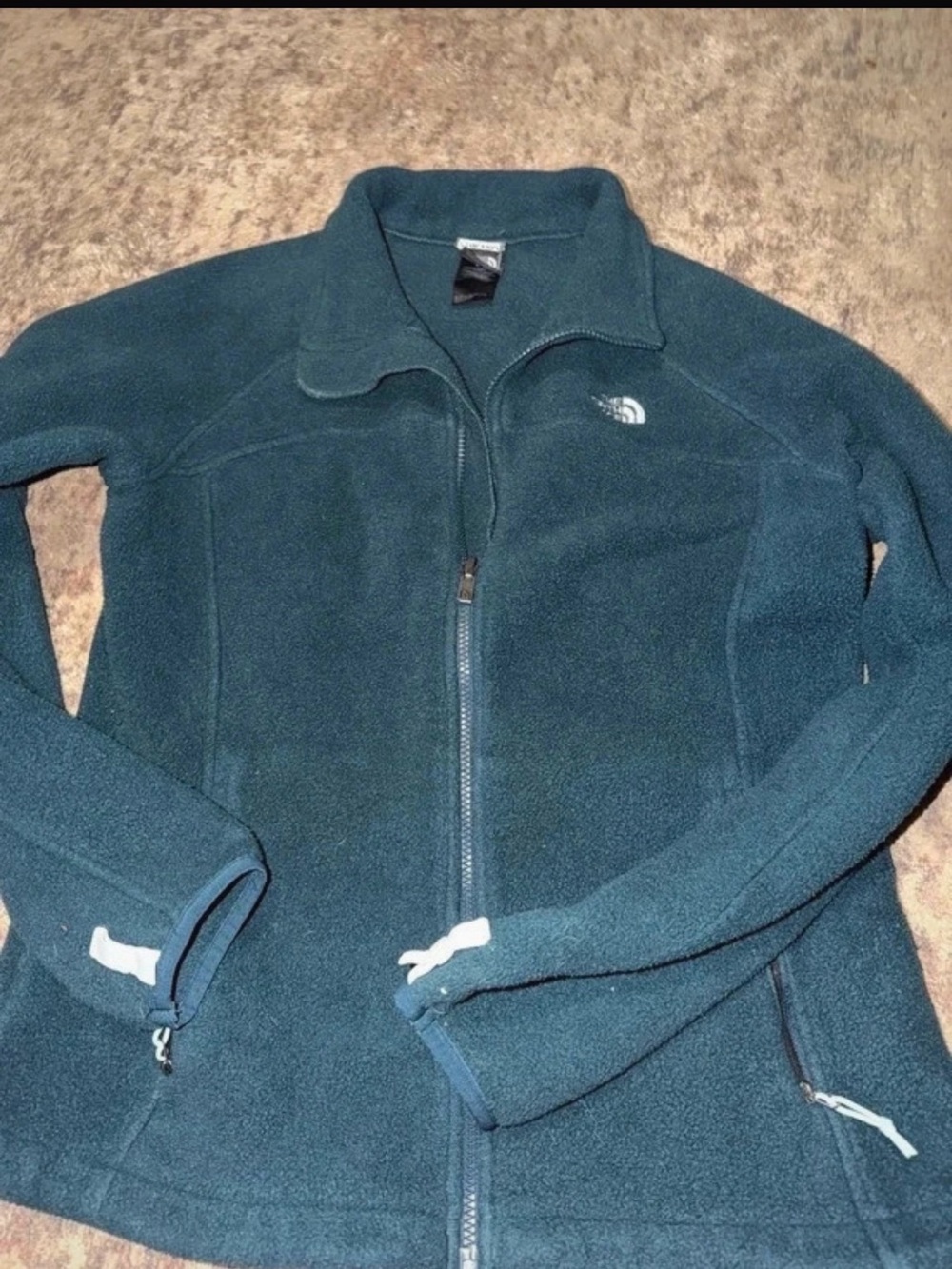 The North Face Women's Teal Full-Zip Fleece Jacket